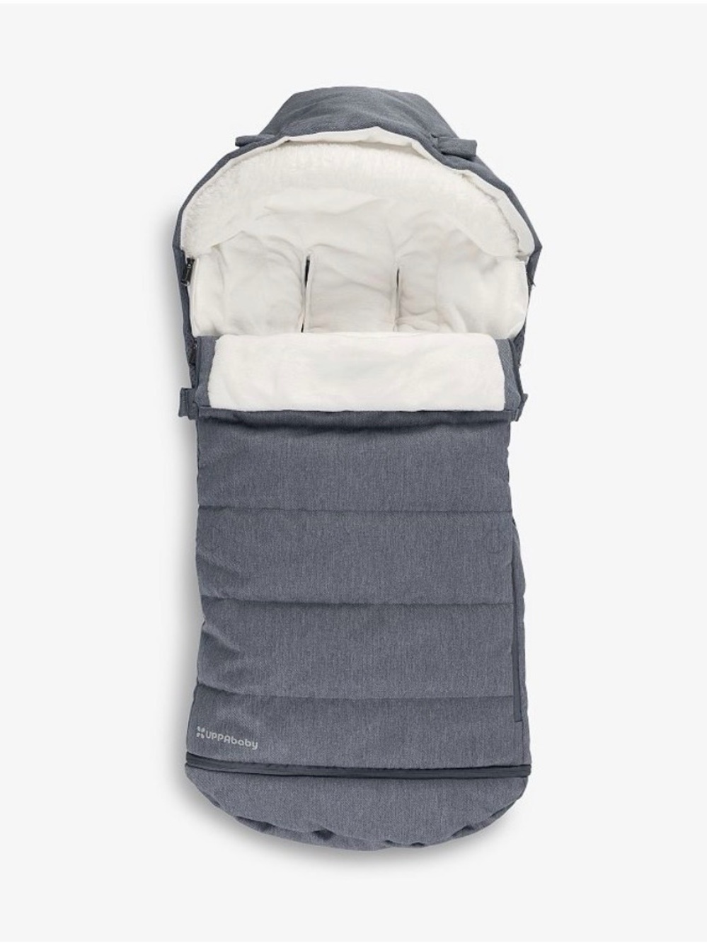 UPPAbaby Heather Gray Cozy Footmuff